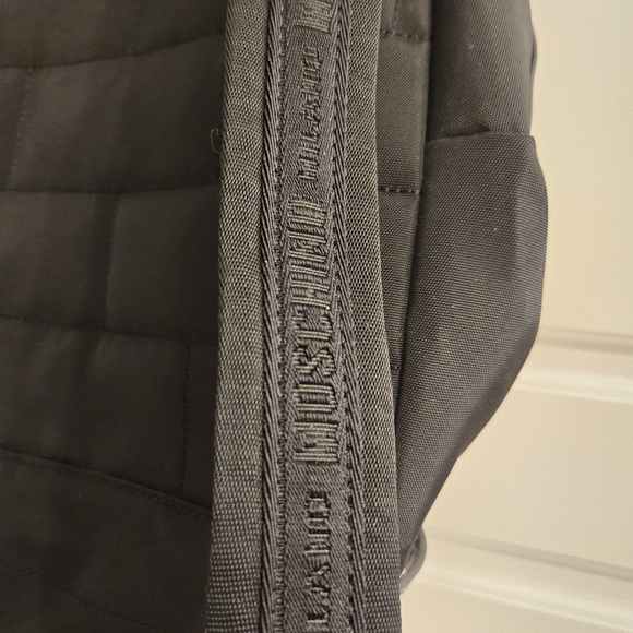 Moschino Black And Gold Mini Nylon Backpack Like New! main image 8